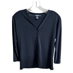 Women's DKNY Cardigan. Black. Size M